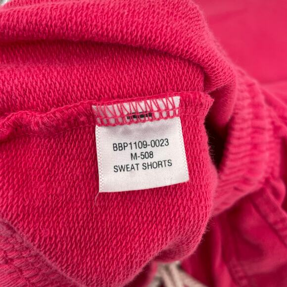 Big Bud Press Hot Pink Sweat Shorts Size S - Picture 11 of 11